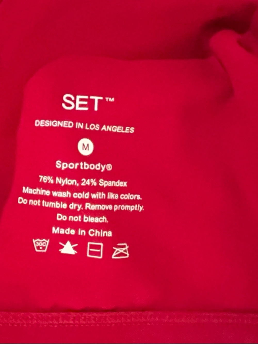 SET ACTIVE- SPORT BODY Scoop Sports Bra & Biker Shorts Set- MINT CONDITION - Picture 5 of 8